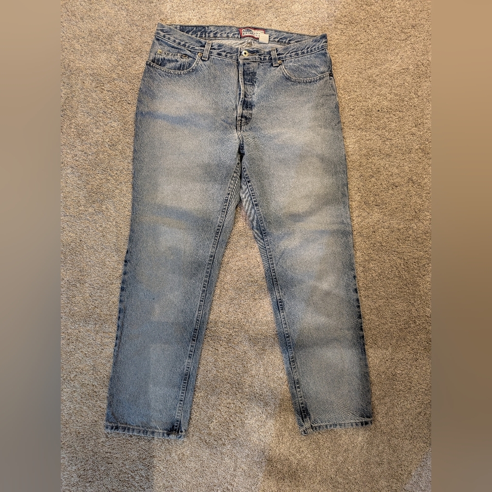 Old Navy Vintage Women's Denim Jeans in Light Blue- Button Fly